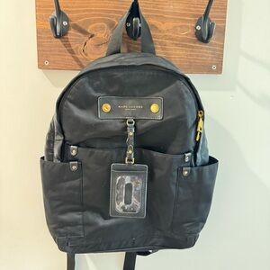 Marc Jacobs New York Nylon Backpack in Black